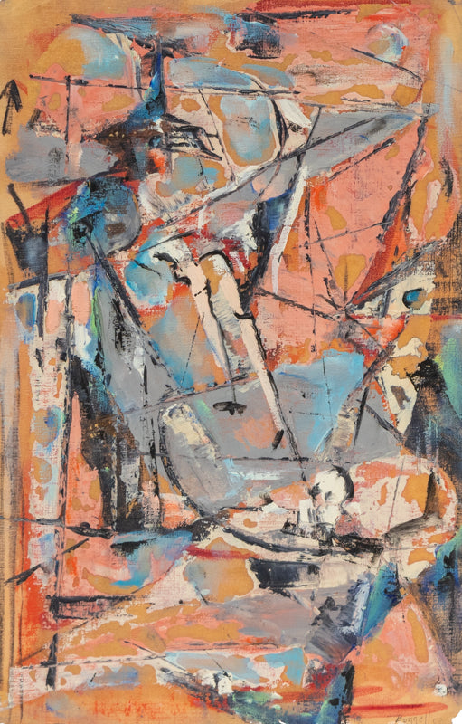 Charles Bunnell (1897-1968) artwork for sale. Untitled, Painting, 1953, Denver, Colorado, Art Gallery)