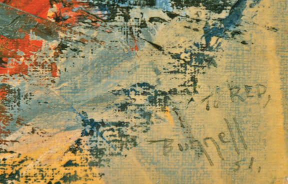 Charles Bunnell (1897-1968) artwork for sale. Untitled, Painting, 1951, Denver, Colorado, Art Gallery)