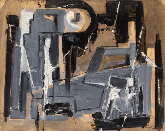 Charles Bunnell (1897-1968) artwork for sale. Untitled, Painting, 1955, Denver, Colorado, Art Gallery)