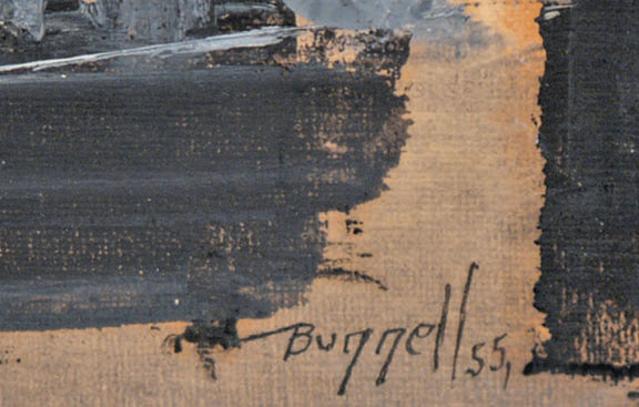 Charles Bunnell (1897-1968) artwork for sale. Untitled, Painting, 1955, Denver, Colorado, Art Gallery)