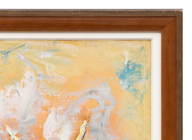 Untitled (Bull in a Field), Painting, 1961