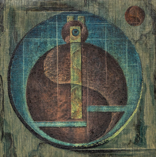 Charles Bunnell (1897-1968) artwork for sale. Untitled (Yin and Yang), Painting, 1944, Denver, Colorado, Art Gallery)