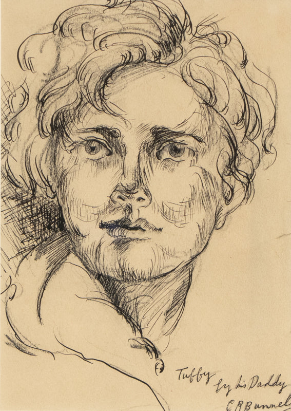 Charles Bunnell (1897-1968) artwork for sale. Tuffy (Portrait of the Artist's Son), Drawing