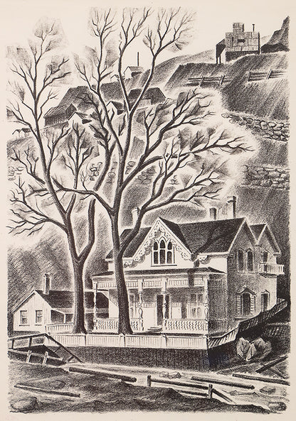 House at Gregory Point (Colorado); edition of 25, Print, 1937