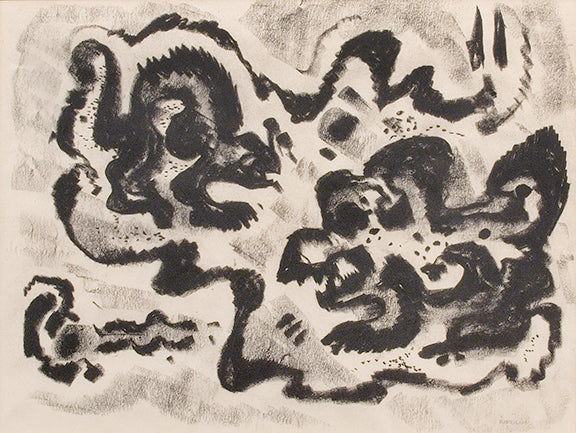 Emil Bisttram (1895-1976) artwork for sale. Untitled, Drawing, circa 1950, Denver, Colorado, Art Gallery)