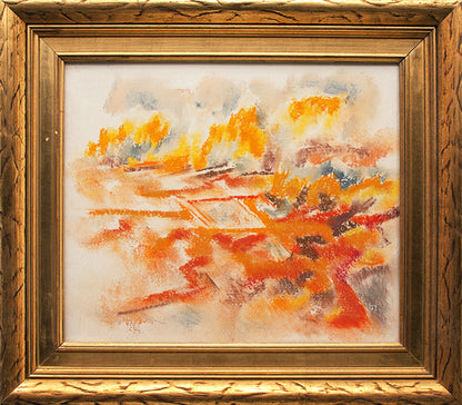 Autumn Color: Talpa Valley (New Mexico), Drawing, circa 1942