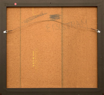 Precipitation (Abstract in White, Mauve, Pink, and Blue), Painting, 1961