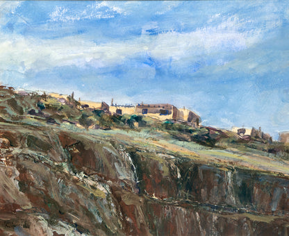 Wolfgang Pogzeba (1936-1982) artwork for sale. Acoma Pueblo (New Mexico), Painting, 1978, Denver, Colorado, Art Gallery)