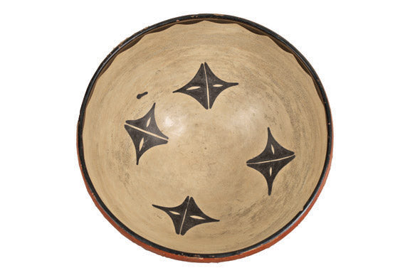Large Pottery Dough Bowl, circa 1875-1900