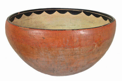 Large Pottery Dough Bowl, circa 1875-1900