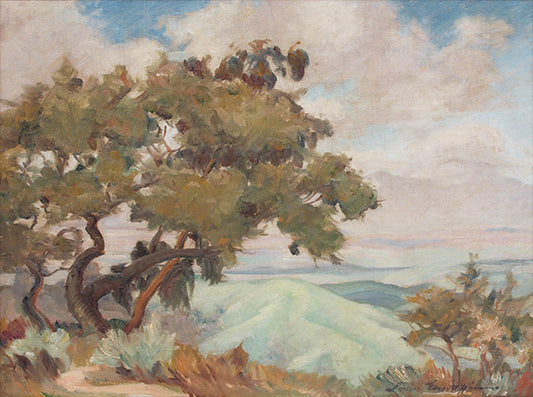 Untitled (California Landscape), Painting, circa 1920
