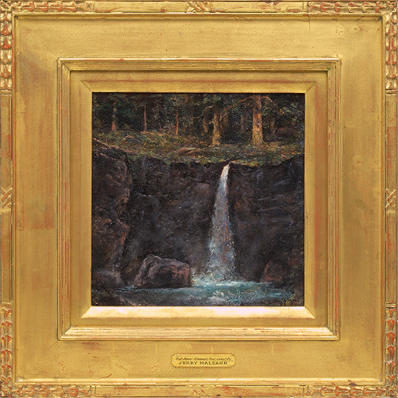 Moonlight Emerald Pool, Painting, 2008