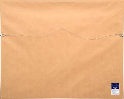 The Cliff (Colorado), Painting, 1997, Eric Bransby (1916-2020), Painting, 19 ¼ x 25 ½ inches, Shipbox: ShipBox-M, Horizontal, Medium, Framed, pastel, 1997, 1950-1999, 1990s, 20th CENTURY (1900-1999), Eric, Bransby, American Modernism, Landscape, Mountains, Broadmoor Art Academy - Colorado Springs Fine Arts Center, Colorado, Fine Art