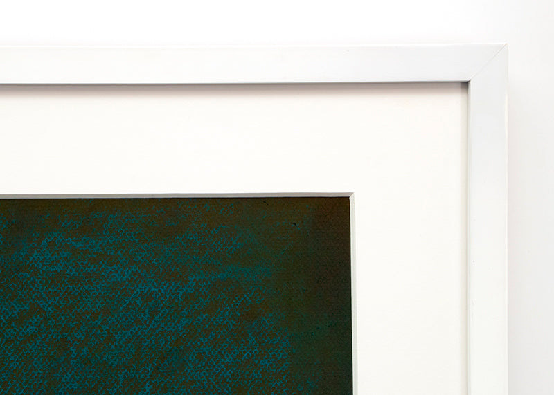 The Cliff (Colorado), Painting, 1997, Eric Bransby (1916-2020), Painting, 19 ¼ x 25 ½ inches, Shipbox: ShipBox-M, Horizontal, Medium, Framed, pastel, 1997, 1950-1999, 1990s, 20th CENTURY (1900-1999), Eric, Bransby, American Modernism, Landscape, Mountains, Broadmoor Art Academy - Colorado Springs Fine Arts Center, Colorado, Fine Art