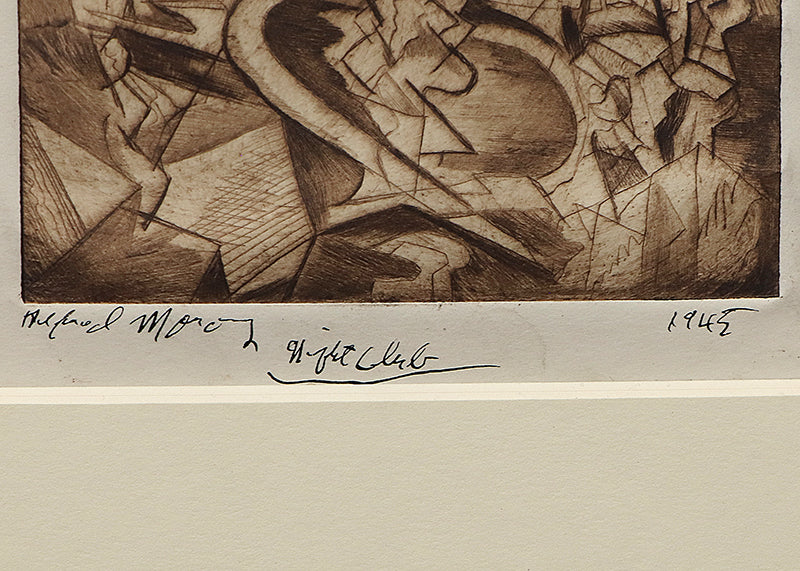 Night Club (Modernist Landscape), Print, 1945