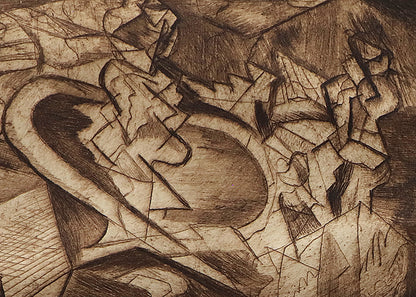 Night Club (Modernist Landscape), Print, 1945