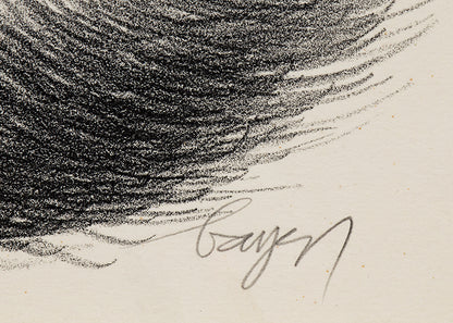 Convolution (Black and White Abstract), Print, 1948
