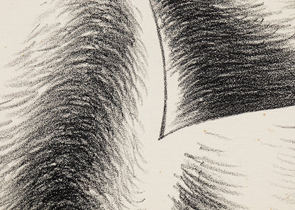 Convolution (Black and White Abstract), Print, 1948