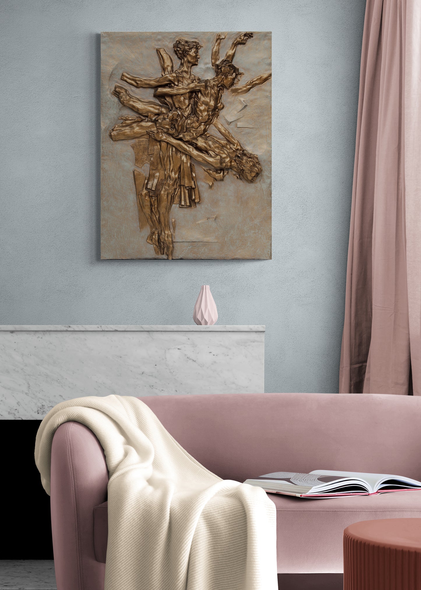 Arabesque (Ballet Dancer in Motion), Sculpture, 1991-2001