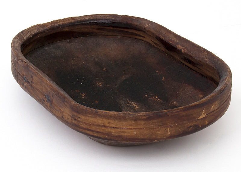 Carved Wood Nesting Bowl