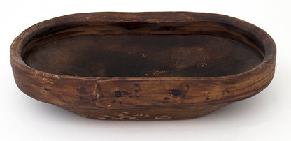 Carved Wood Nesting Bowl