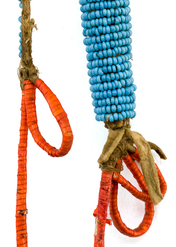 Beaded Hide Awl Case, circa 1890