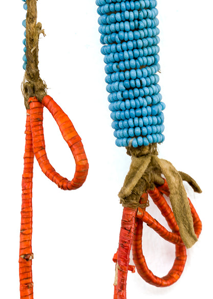 Beaded Hide Awl Case, circa 1890