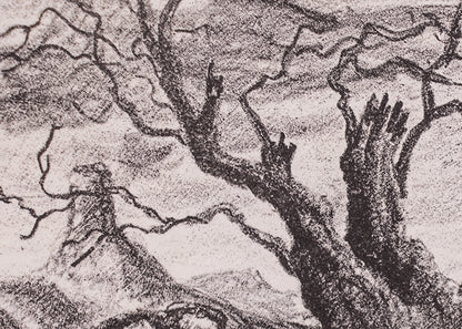 Desolate Ruler; 2/12 (Ravine in Storm), Print, 1952