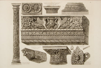 Ornamental Frieze, Print