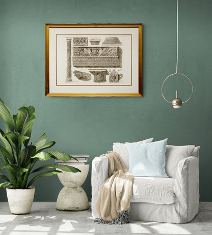 Ornamental Frieze, Print
