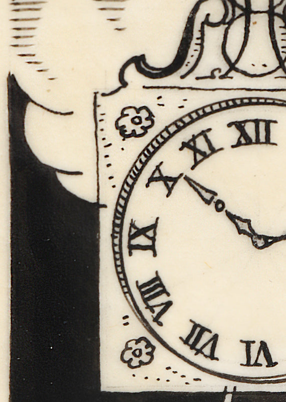 Pendulum Rhyme (Clock), Drawing