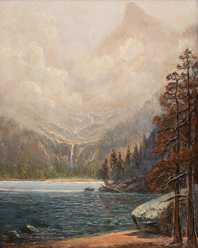 Odessa Lake (Rocky Mountain National Park, Colorado), Painting, dated 2015