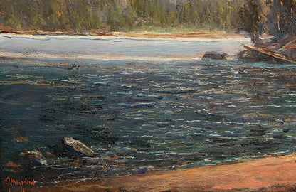 Odessa Lake (Rocky Mountain National Park, Colorado), Painting, dated 2015