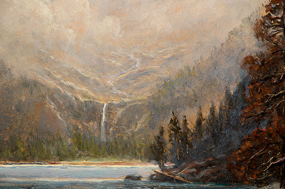 Odessa Lake (Rocky Mountain National Park, Colorado), Painting, dated 2015