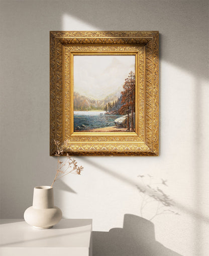 Odessa Lake (Rocky Mountain National Park, Colorado), Painting, dated 2015