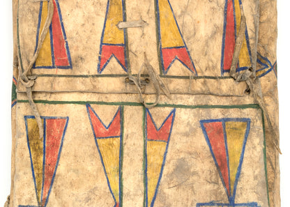 Painted Parfleche Envelope, circa 1870