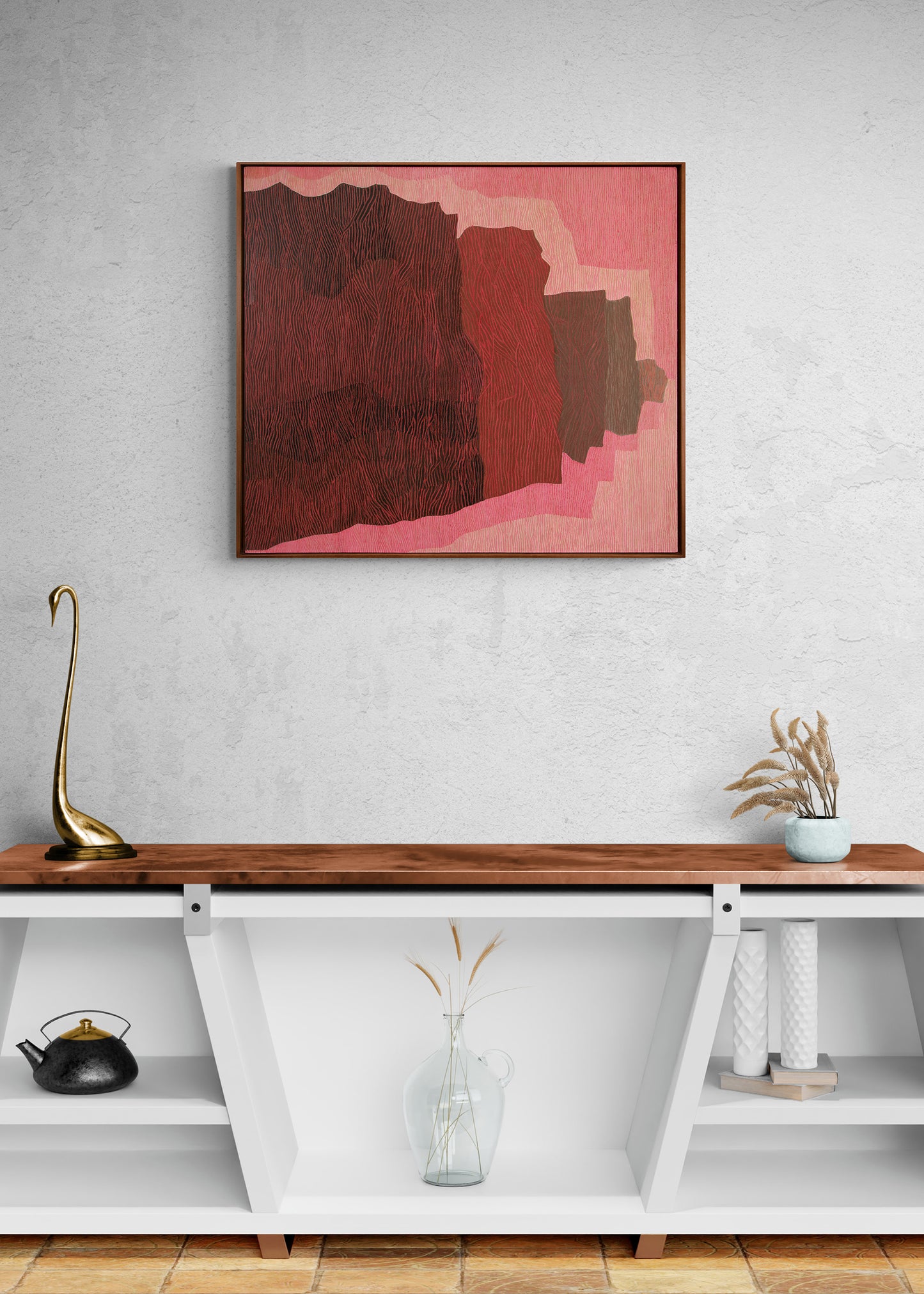 Untitled II (Sea Wall), Painting, circa 1968