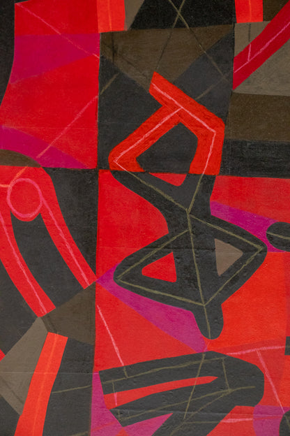 Action Series - Break Dance, Painting, 1975