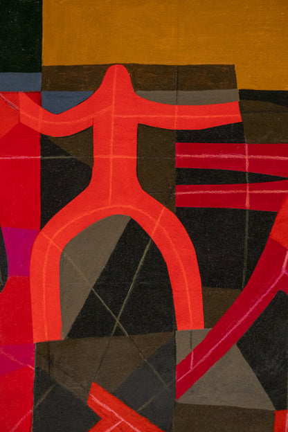 Action Series - Break Dance, Painting, 1975
