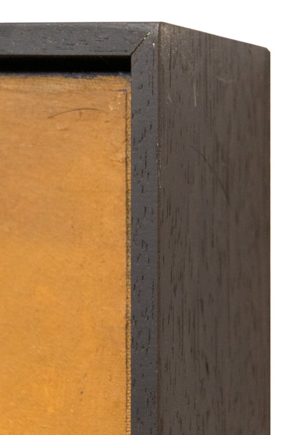 Action Series - Break Dance, Mixed Media Painting, 1975