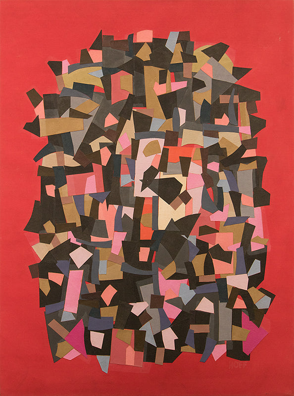 Margo Hoff (1910-2008) artwork for sale. Opera Crowd, Painting, 1982, Denver, Colorado, Art Gallery)