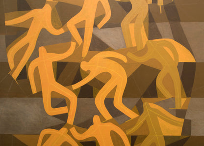 Action Series -  Skater, Painting, circa 1975
