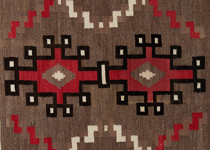 Trading Post Rug, circa 1940