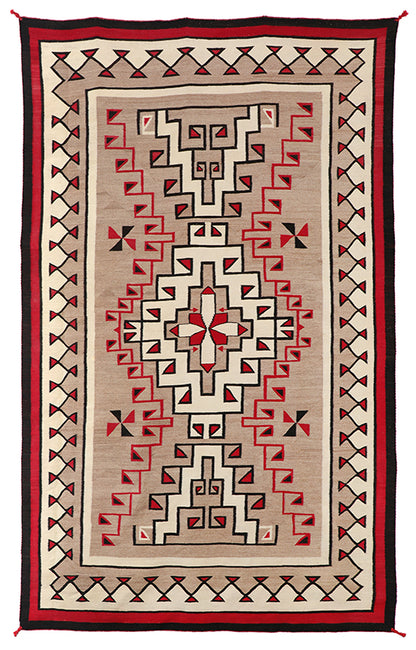 Diné (Navajo) artwork for sale. Trading Post Rug, Crystal Storm Pattern, Denver, Colorado, Art Gallery)