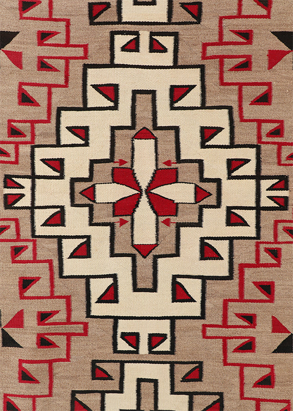Trading Post Rug, Crystal Storm Pattern