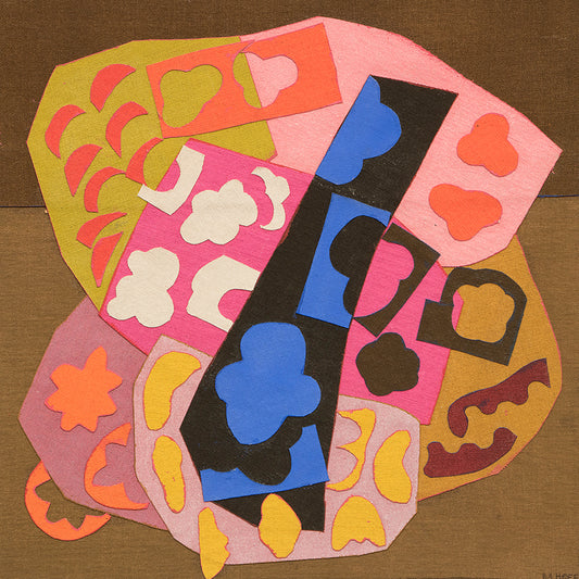 Fabric Shop, Acrylic Painting, circa 1985