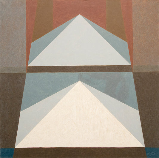 Pyramid, Oil Painting, 1979