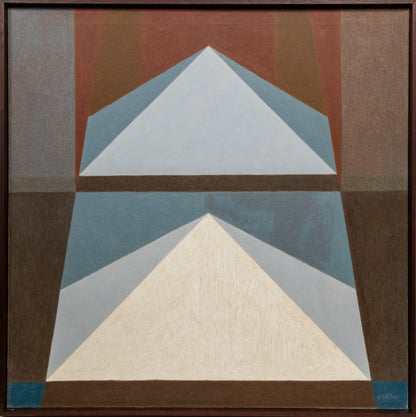 Pyramid, Oil Painting, 1979
