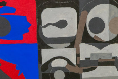 Media Man, Painting, circa 1974