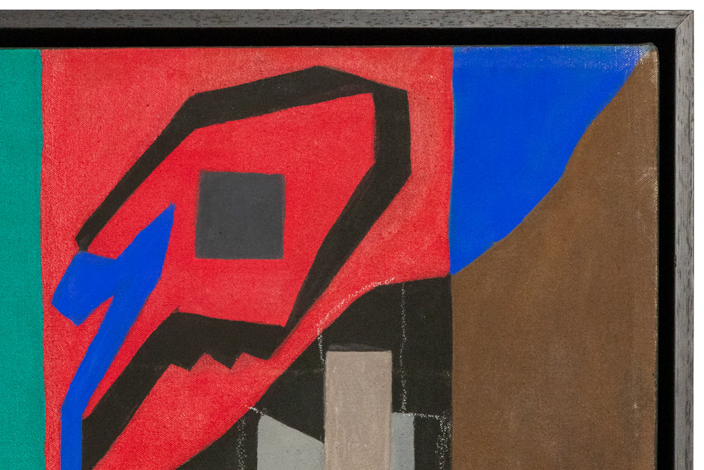 Media Man, Painting, circa 1974